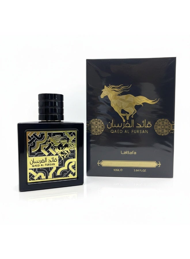 Lattafa Qaed Al Fursan Eau de Parfum 90ml – Bold, Exotic & Long-Lasting Fragrance - Image 2